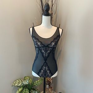 ✨Adore Me (EUC) Women’s Bodysuit Black Size M✨